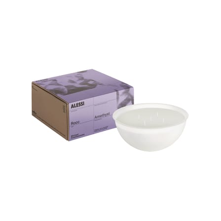 Accessoire / Bougie parfumée pour bougeoir Rocc Large fragrance Améthyste - Alessi