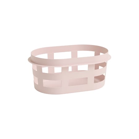 cesto della biancheria sporca  materiale plastico rosa Piccolo / 57 x 37 x H 24 cm - Riciclato - Hay