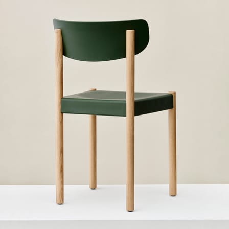 Chaise Pack 10 vert / Polypropylène recyclé - Hay