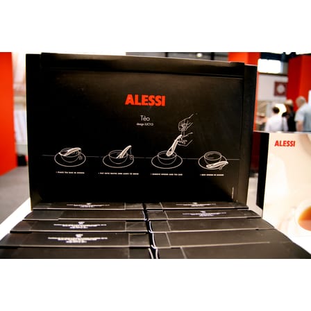 Cuillère à thé Tèo métal / Cuillère-essoreuse pour sachet de thé - Alessi