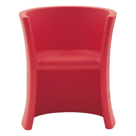Fauteuil enfant Trioli plastique rouge - Magis