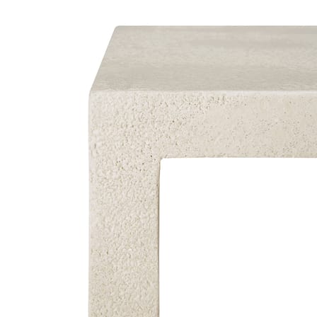 Konsole Elements corian weiß / L 150 x T 40 x H 85 cm – Mikrozement - Ethnicraft