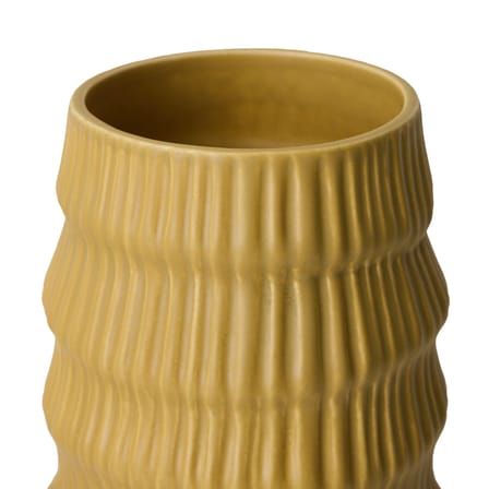 Lampe de table Ceramic céramique jaune - HK LIVING