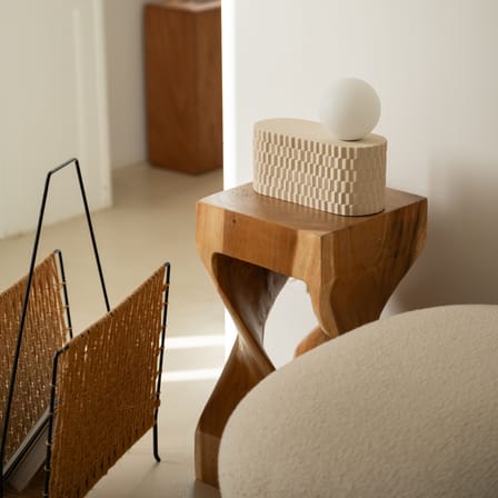 Lampe de table Sillage Medium céramique beige - Jars Céramistes
