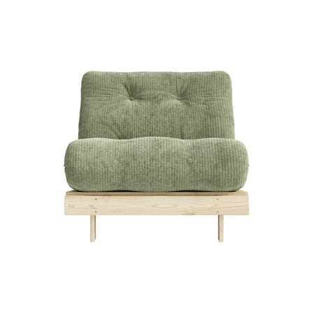 Fauteuil convertible Roots / Dormeuse & lit d'appoint - 3 positions / Structure pin clair - KARUP
