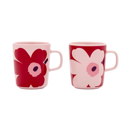 Set de 2 mugs Juhla Unikko / 25 cl - Marimekko