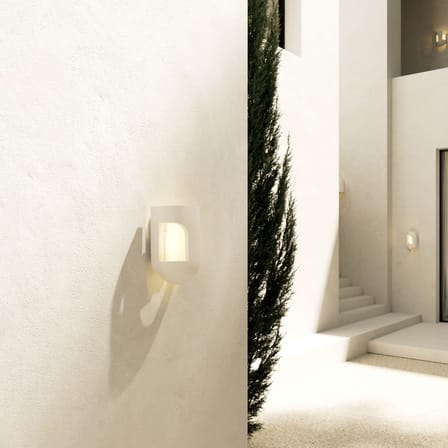 Soul Story 3 LED - Outdoor Outdoor wall light stone white / Concrete - DCW éditions