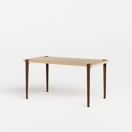 Pied avec fixation étau by Uchronia / H 75 cm - Pour créer table & bureau - TIPTOE