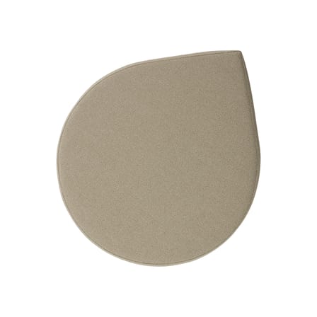 Pouf Stilla tissu beige / Polyester recyclé - AYTM