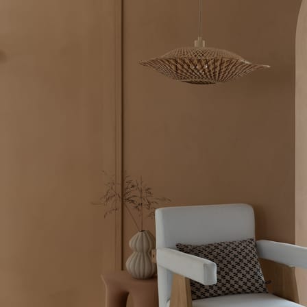 Suspension Madura / Ø 60 x H 15 cm - Bambou - GOOD&MOJO
