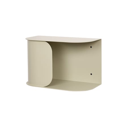 Table de chevet murale Steel métal vert / L 40 cm - NOBODINOZ
