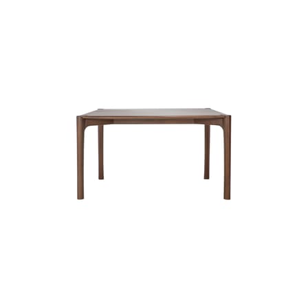 Table rectangulaire PI bois teck foncé / 140 x 80 cm - 6 personnes - Ethnicraft