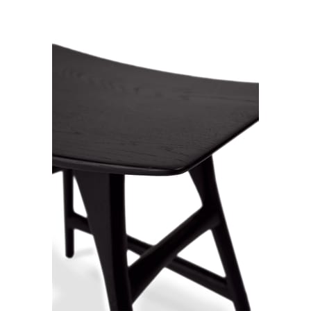 Tabouret Osso bois noir / H 45.5 cm - Ethnicraft