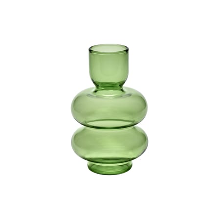Vase Bubble verre vert / H 15 cm - Serax