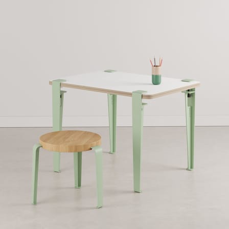 Bureau enfant Vice Versa / 70 x 50 cm - Réversible ardoise / stratifié - TIPTOE