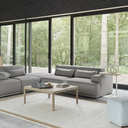 Canapé droit Connect Soft / Configuration 2 - Accoudoir droite / L 207 cm - Muuto