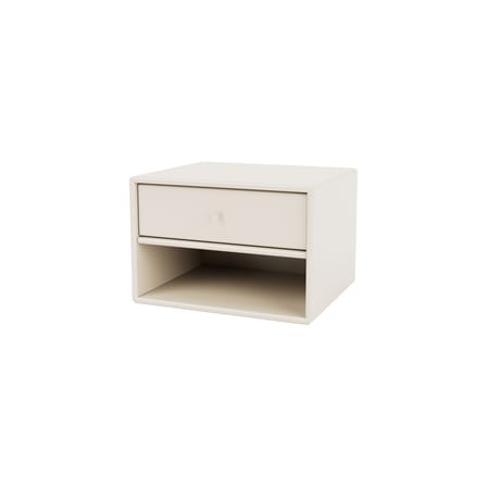 Comodino da parete Dash legno bianco / Consol - L 35,4 x P 30 x H 24 cm - MONTANA