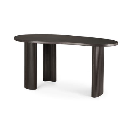 Boomerang Desk natural wood / 160 x 83 cm - Solid mahogany - Ethnicraft