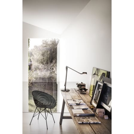 Fauteuil Smatrik plastique transparent / Indoor - Kartell