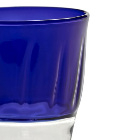 Yam 01 Glass glass blue / Set of 4 - Serax