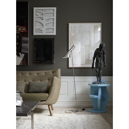Lampadaire AJ métal / H 130 cm - Orientable / Arne Jacobsen, 1957 - Louis Poulsen