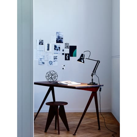 Lampe de table Original 1227 Mini métal noir / 2 bras articulés - H max 50 cm /Réédition 1930' / Seconde vie - Anglepoise