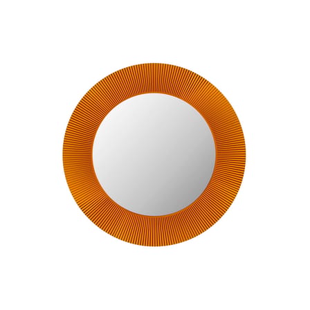 Miroir lumineux All Saints plastique marron LED / Ø 78 cm - Kartell