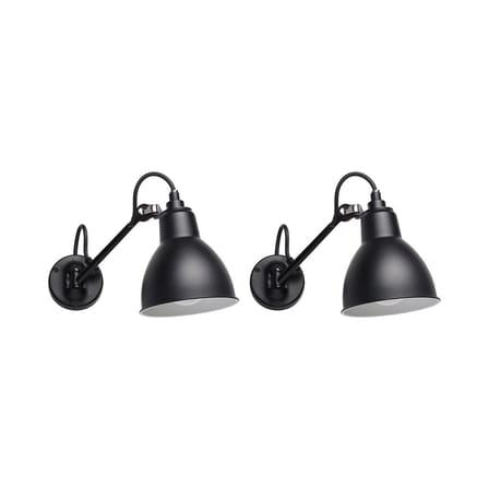 Pack promo  métal noir / Set 2 appliques salle de bains N°104 Bath - DCW éditions