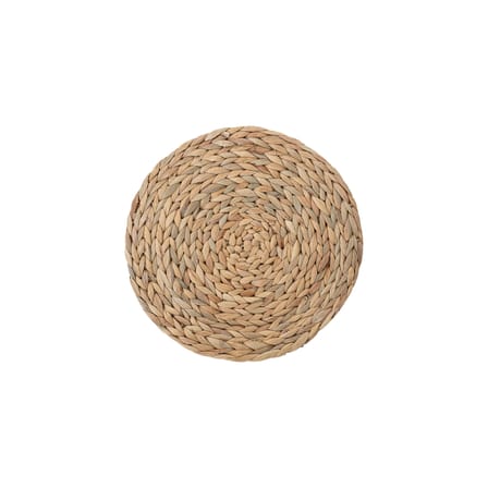 Set de table Ydun fibre végétale beige / Jacinthe d'eau - Ø 35 cm - Bloomingville