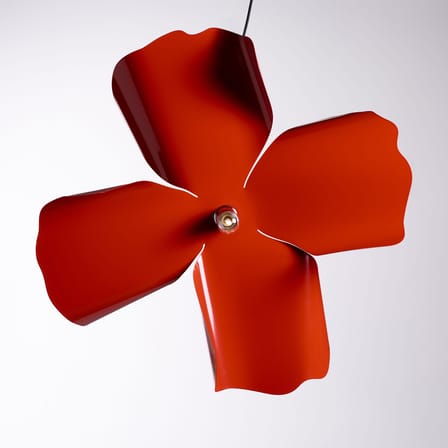 Suspension Papavero Large métal rouge / Ø 90 cm - Opinion Ciatti