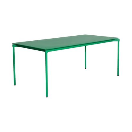 Table rectangulaire Fromme métal vert / Aluminium - 180 x 90 cm - Petite Friture