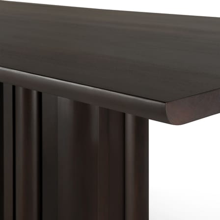 Table rectangulaire Sequence bois marron / 240 x 110 cm - 10 personnes - Ethnicraft