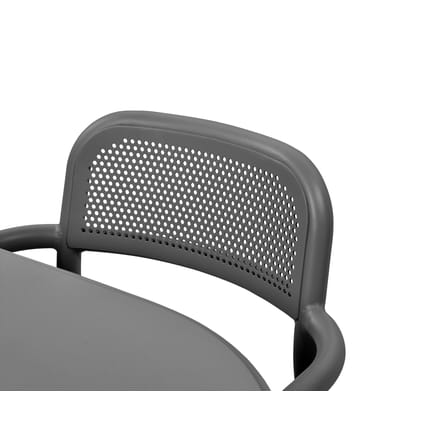 Stapelbarer Sessel Toní metall schwarz / 2er-Set Stapelbarer Sessel - Fatboy