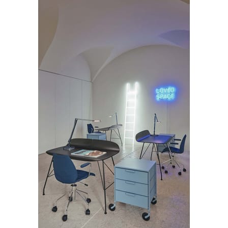 Bureau Earl of wood bois naturel / 119 x 65 cm - Kartell