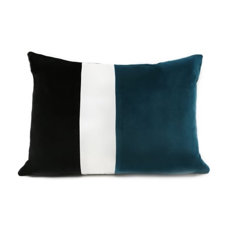 Cuscino Sicilia tessuto blu / Velluto - 40 x 55 cm - Maison Sarah Lavoine