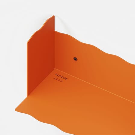 Etagère murale Pli Vague by Uchronia / L 60 x P 15 cm - TIPTOE