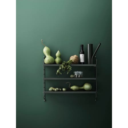 Etagère String® Pocket Bois / L 60 x H 50 cm - Réédition 1949 - String Furniture