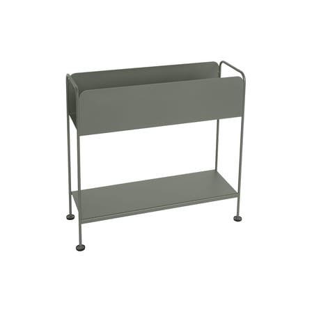 Picolino Flower-pot holder metal green / Storage - Metal / L 66 x H 63 cm - Fermob