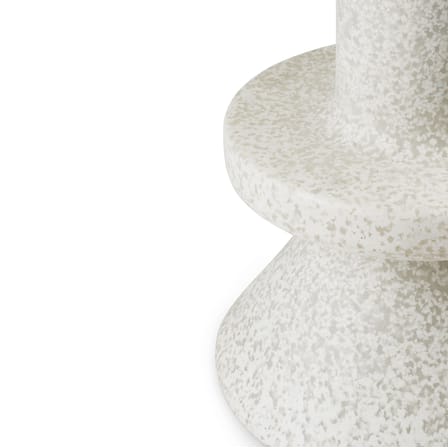 Bit High stool plastic material white / H 65 cm - Recycled - Normann Copenhagen