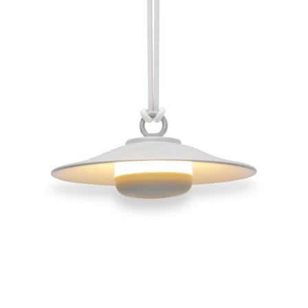 Applique d'extérieur Chap-O métal gris / Lampe sans fil - Fatboy