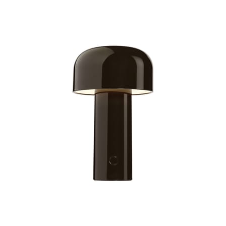 Lampe sans fil rechargeable Bellhop plastique marron - Flos