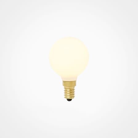 Mini Globe P50 - Sphere I LED E14 dimmable bulb ceramic white Ø 5 cm / 3.8W (= 25W) - Warm white - TALA