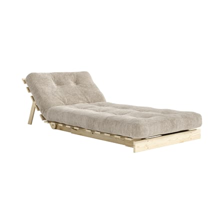 Fauteuil convertible Roots / Dormeuse & lit d'appoint - 3 positions / Structure pin clair - KARUP