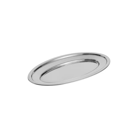 Plat de service Essential Oval métal / 30 x 18 cm - Hay