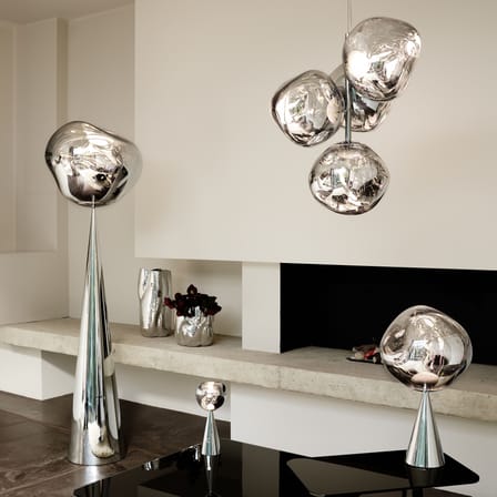 Pouf Slab Ottoman pelle nero - Tom Dixon