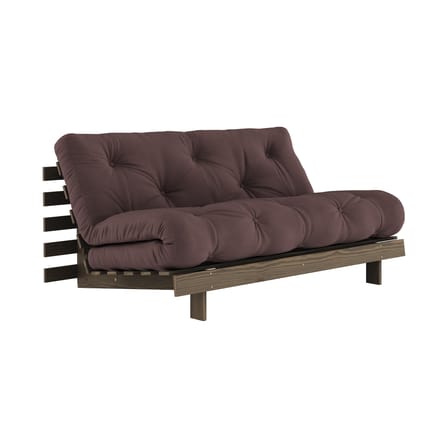 Divano convertibile Roots legno marrone / L 160 cm - 3 posizioni / Struttura marrone - KARUP DESIGN