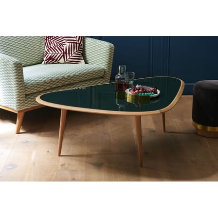 Table basse Large bois naturel / 130 x 85 cm - Laque - RED Edition