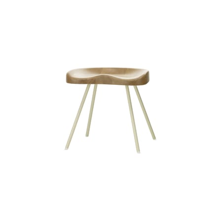 Tabouret N° 307 bois naturel / Jean Prouvé, 1951 - Vitra