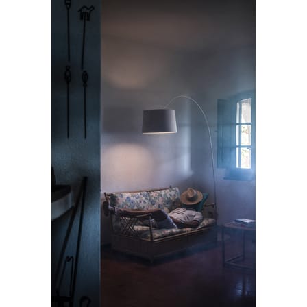 Twiggy LED My Light Floor lamp natural wood / Bluetooth / Height 195 to 215 cm - Foscarini