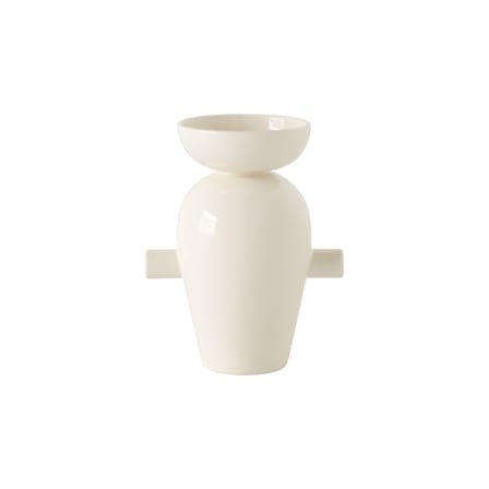 Vaso Momento JH40 ceramica bianco / Jaime Hayon - L 19,3 x H 28,8 cm - &tradition